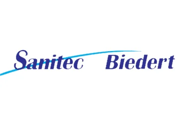 Logo der Firma Sanitec Biedert